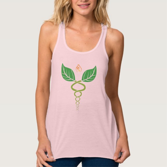 Naturarzt Caduceus Tank Top (Vorderseite)