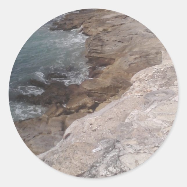 Naturaufkleber Runder Aufkleber (Vorderseite)