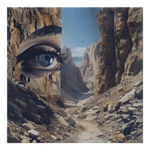 Naturaugensurrealismus Fotodruck