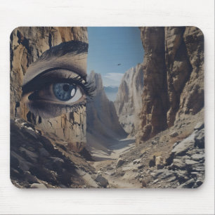 Naturaugensurrealismus Mousepad