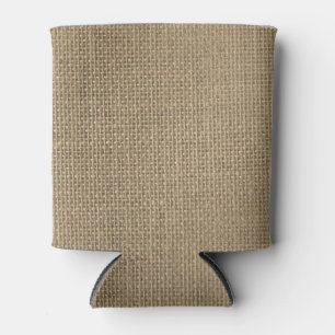 Naturbeige Tan Jute Burlap-Rustikale Kabine Hochze Dosenkühler
