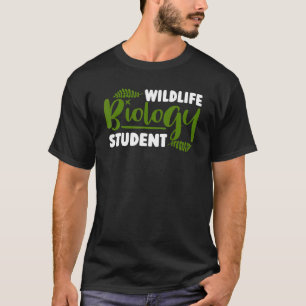 Naturbiologie Student Wissenschaftler Biologe Kind T-Shirt