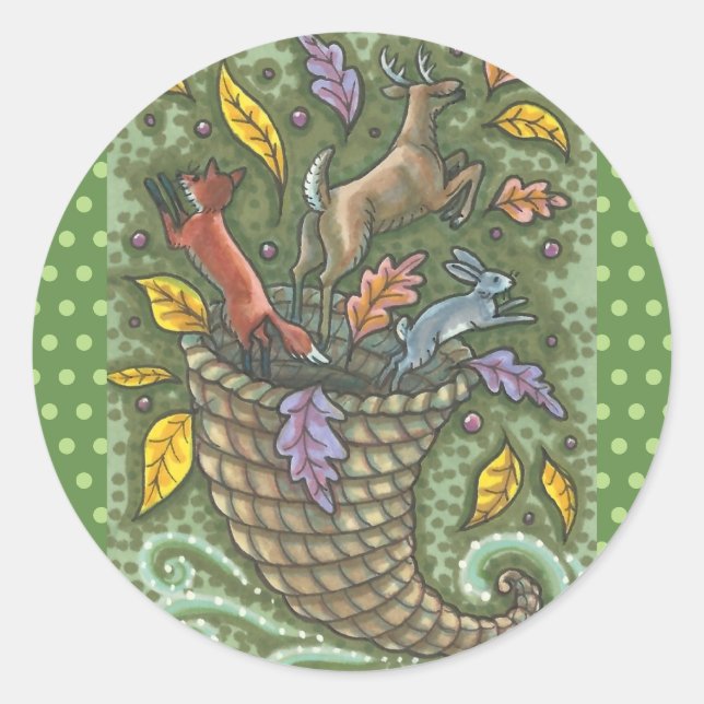 NATURBOUNTY WILDLIFE CORNUCOPIA STICKERS (Vorderseite)