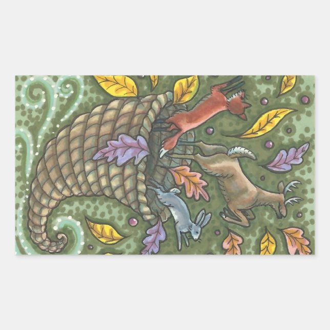 NATURBOUNTY WILDLIFE CORNUCOPIA STICKERS REC (Vorderseite)