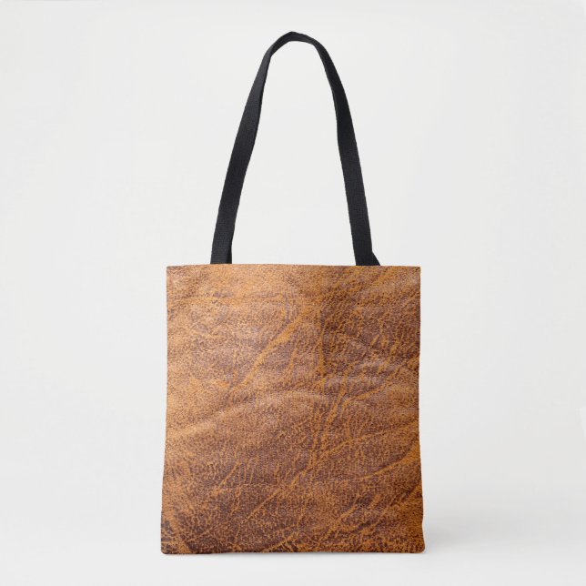 Naturbraune Ledertextur, Leder, Ski (Vorderseite)