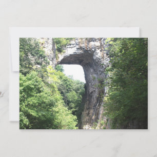 Naturbrücke Mitteilungskarte
