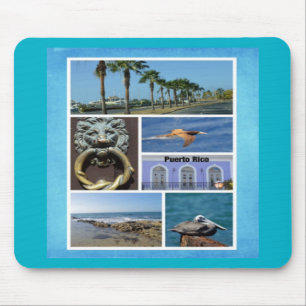 NaturCollage von San Juan, Puerto Rico Mousepad