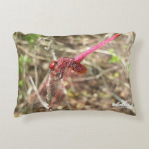 NaturCraze Pink Dragonfly Akzent Kissen