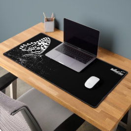 NaturCraze Weiße Schmetterlingskassette matt Schreibtischunterlage