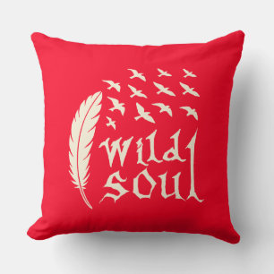 Naturdesign für Wildtiere aus Soul Feather Bird Kissen