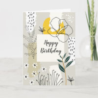 Nature Abstrakt Card