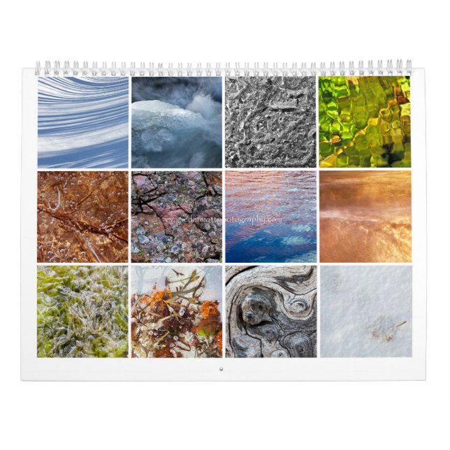 Nature abstrakt kalender (Rückseite)