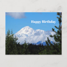 Nature Alaska Denali Landschaft Foto Geburtstag