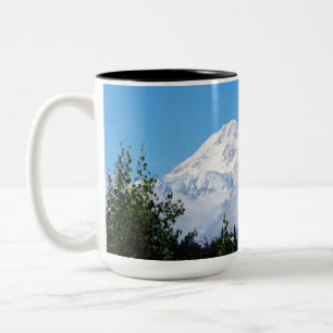 Nature Alaska Denali Landschaft Foto Zweifarbige Tasse