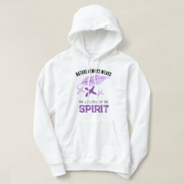 "Nature Always Wears" Leaf Hoodie