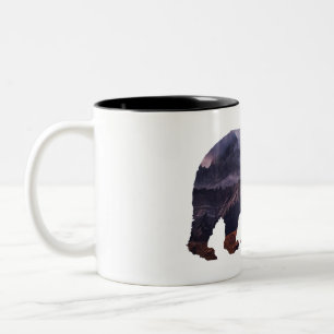 Nature Bear Mug Zweifarbige Tasse