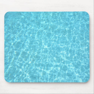 Nature Blue Water Pool Aqua Elegante Vorlage Mousepad