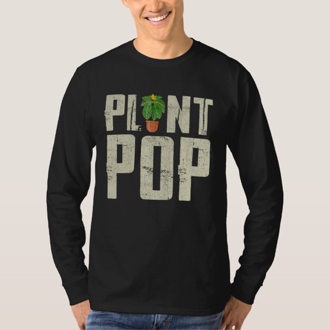Nature Botanical Gardener Plant Pop Gardening T-Shirt (Vorderseite)