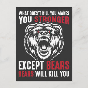 Nature Camping Outdoor Ferienzentrum Waldbär Postkarte