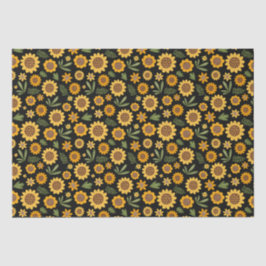 Nature Fall Sonnenblume Seidenpapier