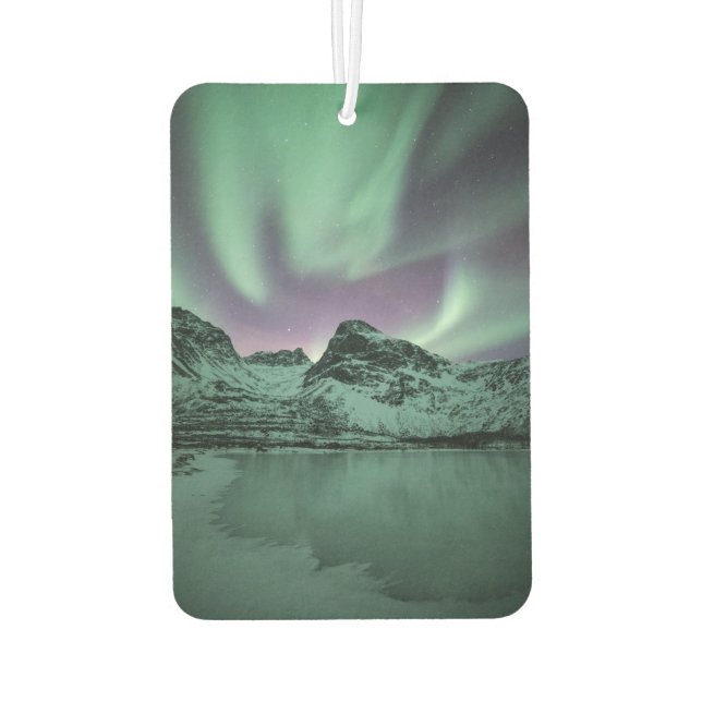 Nature Foto Nord Lights Autolufterfrischer (Rückseite)