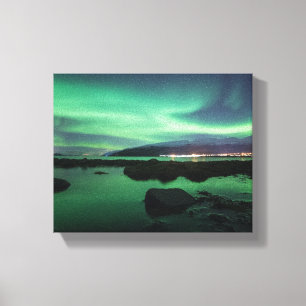 Nature Foto Nord Lights Leinwanddruck