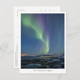 Nature Foto Nord Lights Postkarte