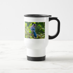 Nature Fotografy Shy Blue Jay Apparel Geschenke Reisebecher