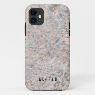 Nature Geology Rock Texture Individuelle Name iPho Case-Mate iPhone Hülle