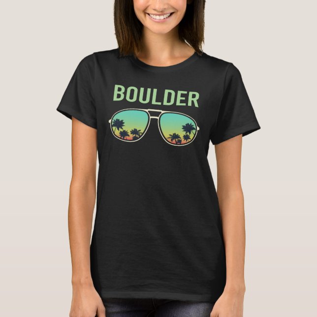 Nature Glasses - Boulder T-Shirt (Vorderseite)