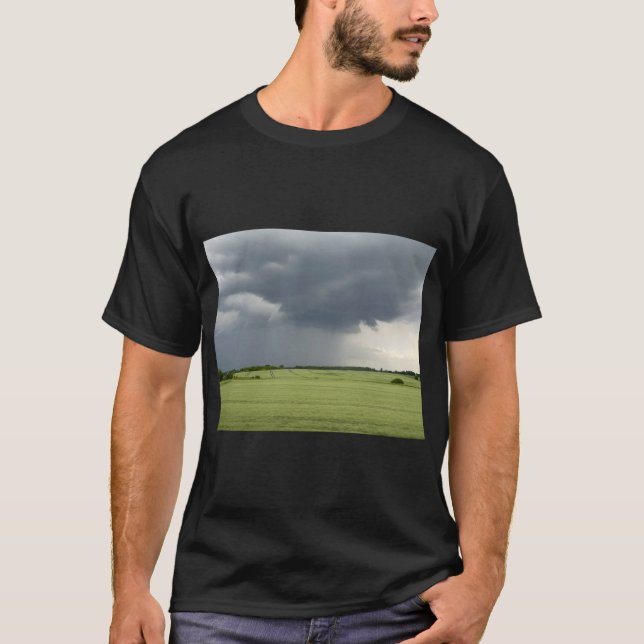 Nature Grass Design Logo – Feel the Freshness of  T-Shirt (Vorderseite)