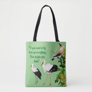 Nature Green Verlasse Storks Water Birds Monogramm