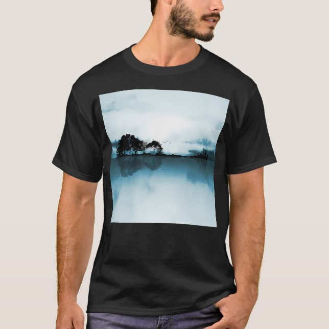 Nature Guitar Blues T-Shirt (Vorderseite)