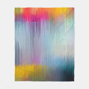 Nature Haze Art Print Fleecedecke
