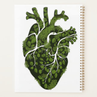"Nature Heart . Botanischer Herzplaner Planer