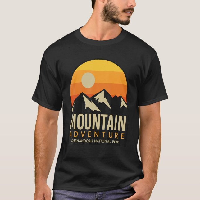 Nature Hike Shenandoah National Park Souvenir Virg T-Shirt (Vorderseite)