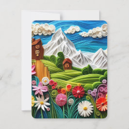 Nature Holiday Card Feiertagskarte