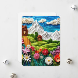 Nature Holiday Card Feiertagskarte