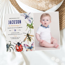 Nature Insect Bugs 1. Geburtstags-Party