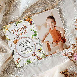 Nature Insect Bugs Geburtstagsparty Foto Dankeskarte