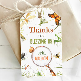 Nature Insect Bugs Geburtstagsparty Geschenkanhänger