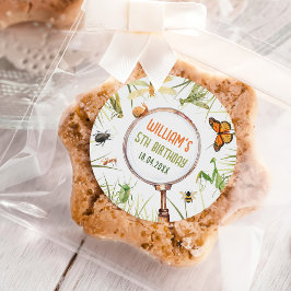 Nature Insect Bugs Geburtstagsparty Runder Aufkleber