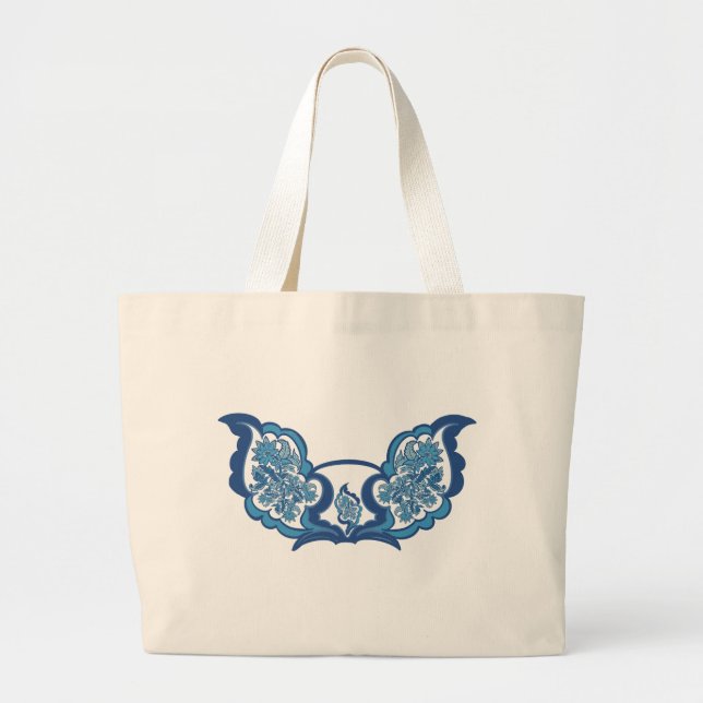 Nature-Inspired Tote Bag:A Touch of Elegance Jumbo Stoffbeutel (Vorne)