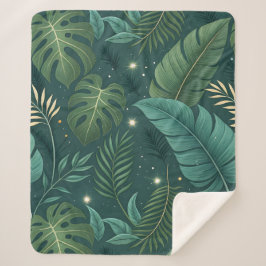 Nature-Inspired Tropical Leaves Seamless Pattern Sherpadecke