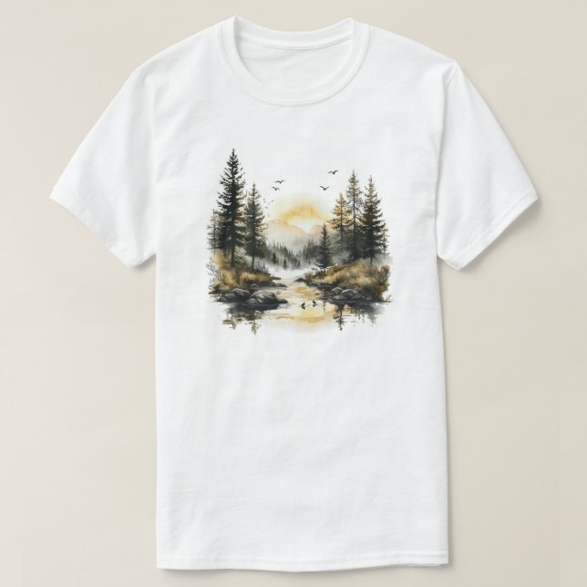 Nature Is Calling T-Shirt (Design vorne)