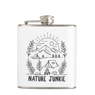 Nature Junkie Flachmann