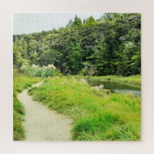 Nature Kakamatura Lagune Bush Track Foto Puzzle