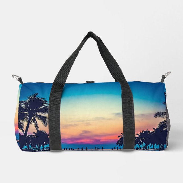 Nature Landscape Pool Palm Trees-25925 Duffle Bag (Vorderseite)