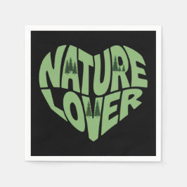 Nature Lover Cocktail Napkins Serviette