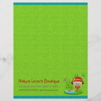 Nature Lover Frog Fee Briefkopf
